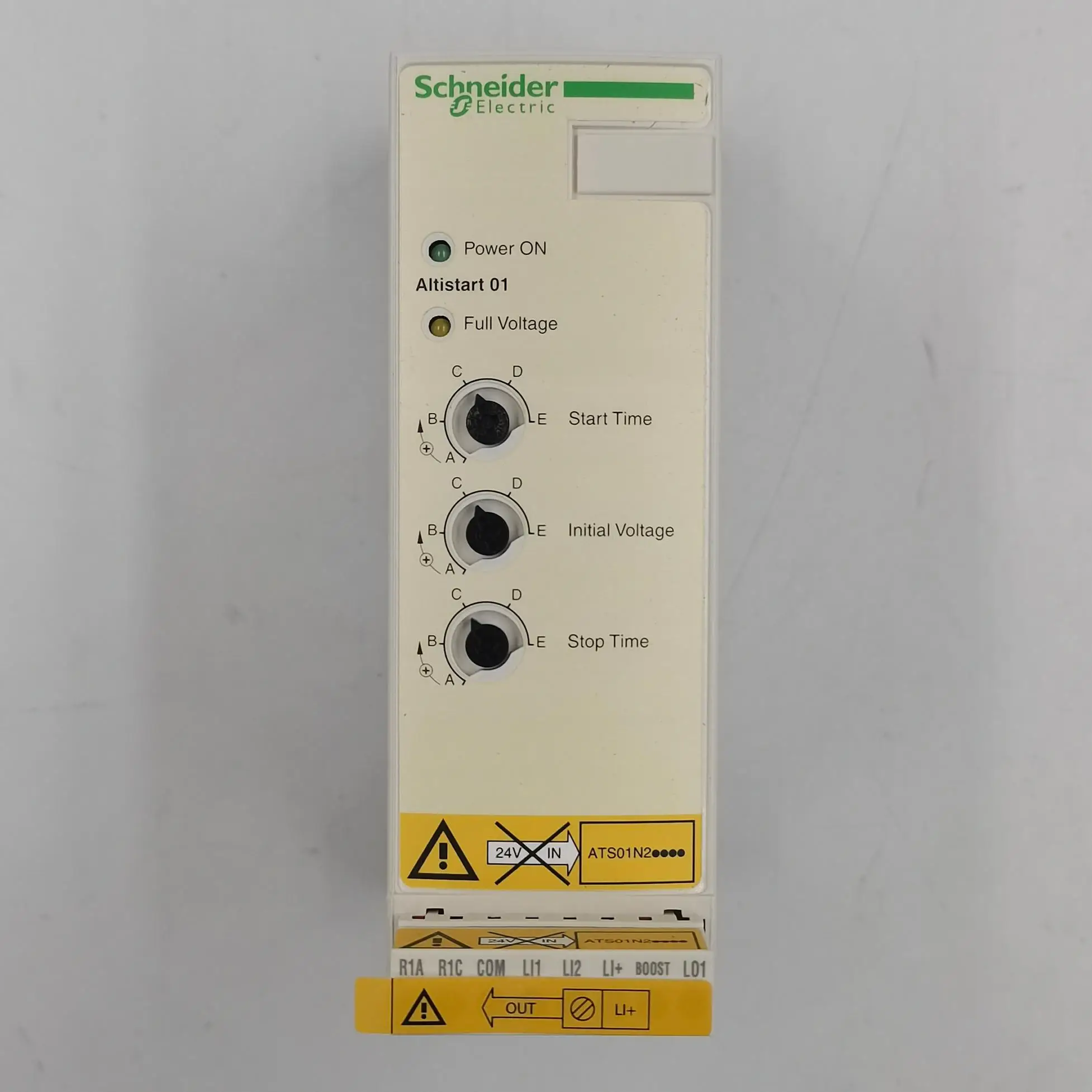 Avviamento morbido per motore asincrono Altistart Serie 01 ATS01 32A da 380 a 415 V 15 kW per apparecchiature petrolchimiche