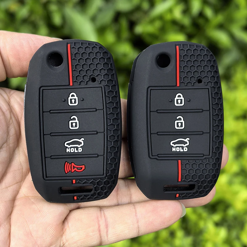 Autoschlüsselhülle für Kia Picanto Sportage GT RIO 3 Cerato Soul K5 Ceed Optima Seltos Sorento Forte Stinger Telluride