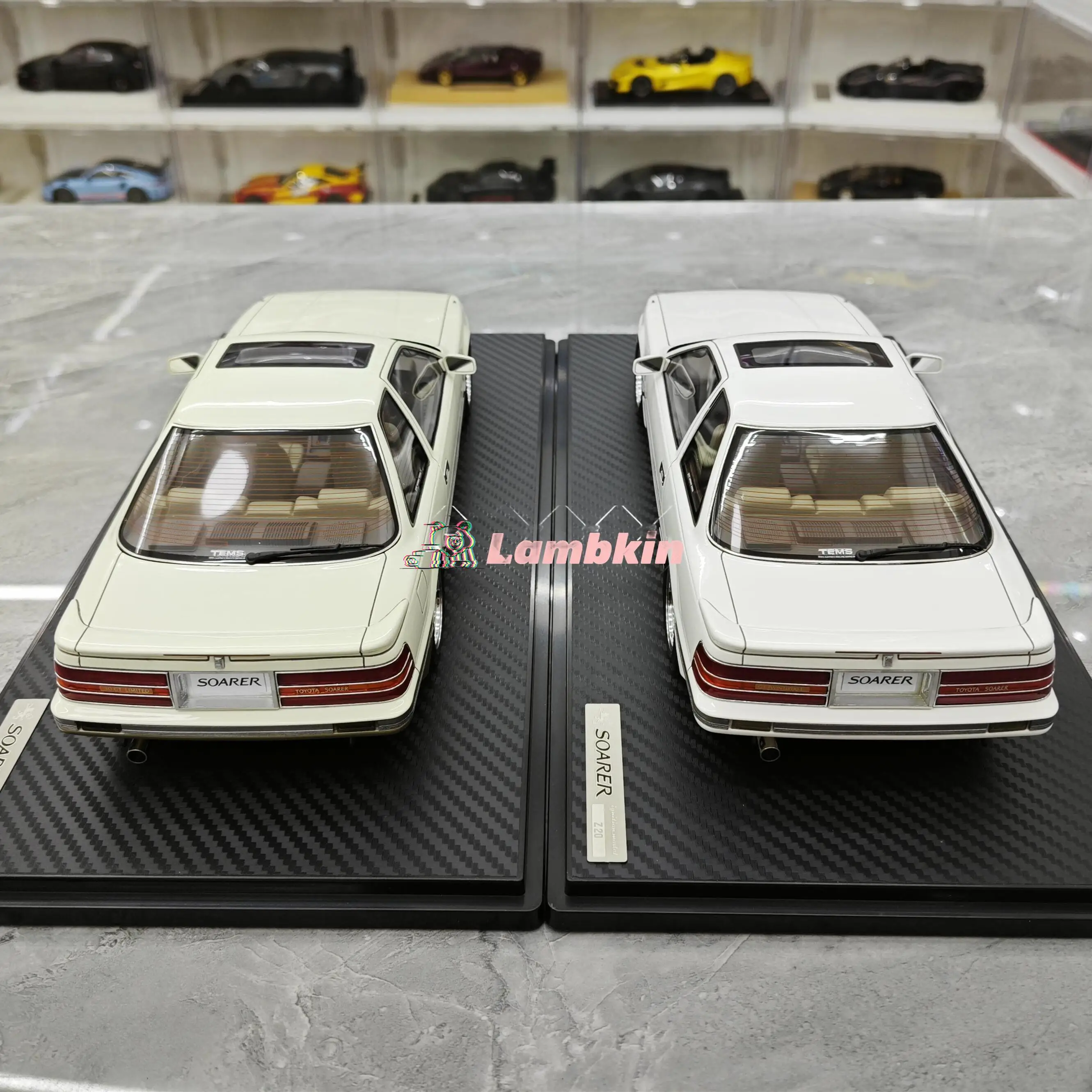 IG 1/18 For Toyot Soarer Z20 2.0GT TWIN Simulation Car Model Ornaments Gifts Miniatures