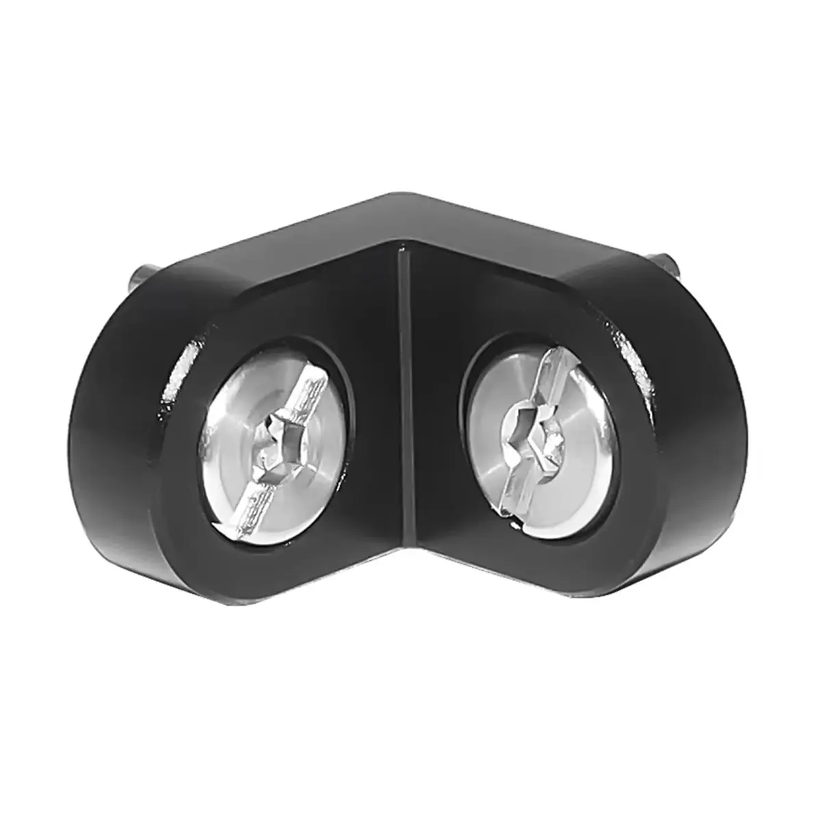 SWXF Camera 90° Right Angle Extension Bracket with 1/4 3/8 Positioning Hole for Tripod Head DSLR Cage Rig Accessories