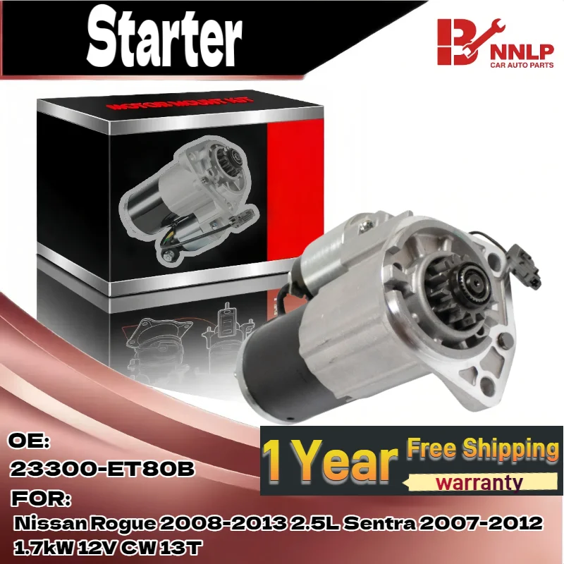 

Для нового стартера для Honda Fit 2015-2020 L4 1,5 л бензиновый DOHC 1,2 кВт 12 В CW 9T 23300-ET80B