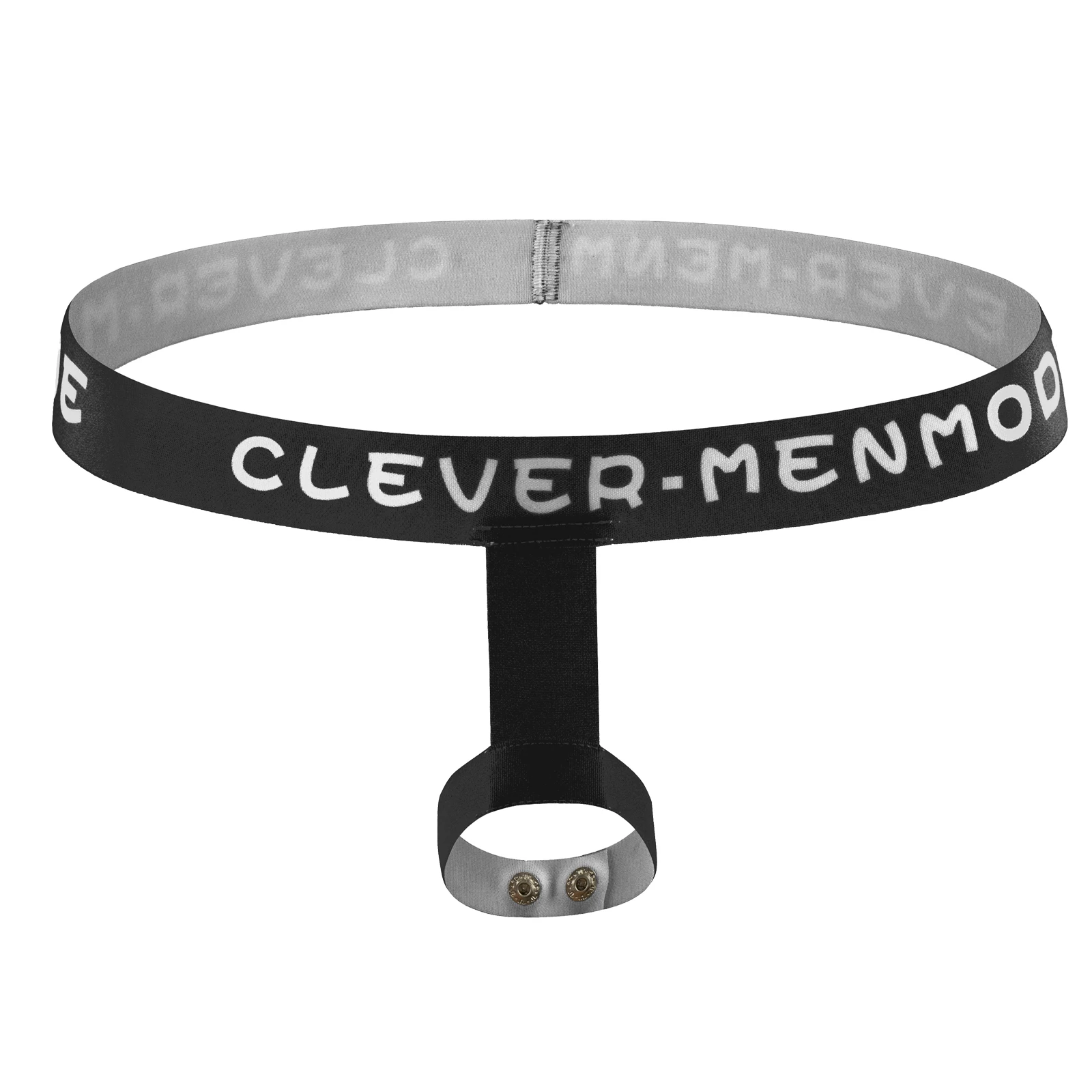 Lencería erótica de CLEVER-MENMODE para hombre, ropa interior Sexy para pene, anillo redondo, Tanga de Bondage, bragas para glúteos