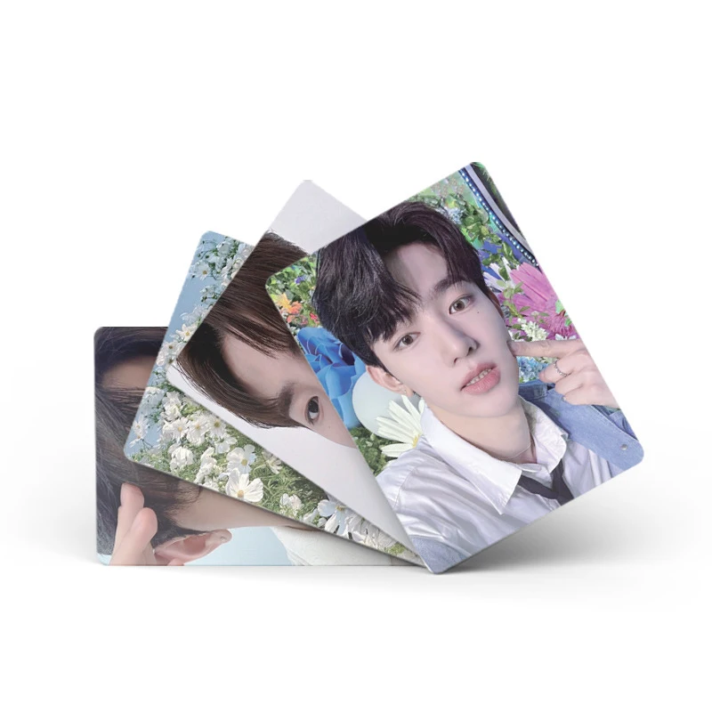 50 pz/set Kpop Zerobaseone Zhanghao Boxed Selfie Laser photobcards YOUTH IN THE SHADE Album due lati LOMO Cards List fan regali