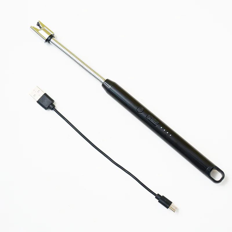 Pulse Igniter Lighting Glass, Handle Kitchen Gas Electronic Lighter Windproof