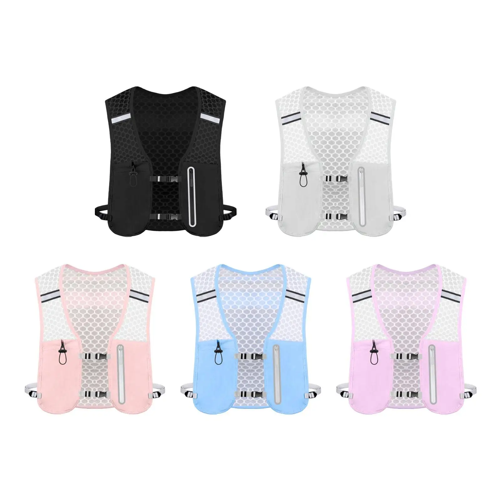 

Running Vest Large Capacity Phone Pocket Lightweight Sturdy Sport Accessories Water Backpack Hydration Vest for Outdoor Climbing