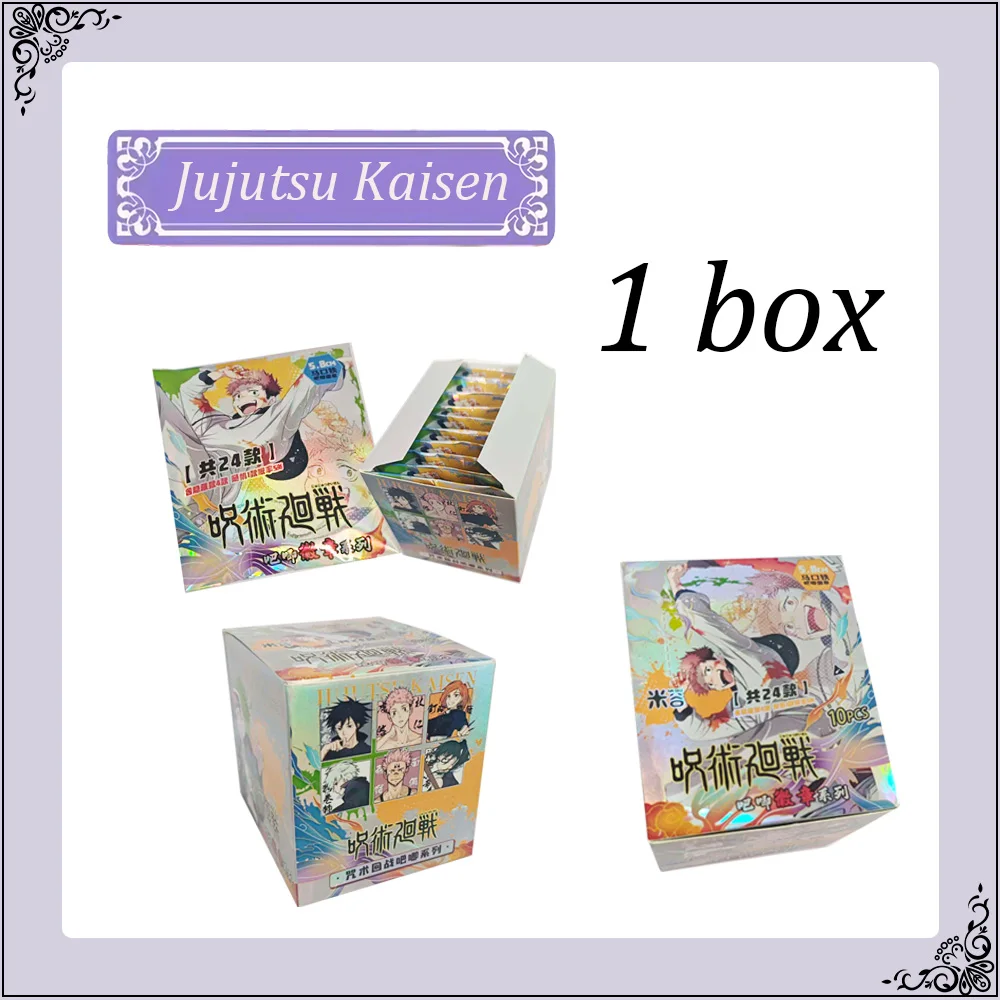 Коллекционные карточки MiGu Jujutsu Kaisen BaJi Series: Изысканные постерные карточки, высококачественная редкая аниме-коллекция, игрушки и подарки