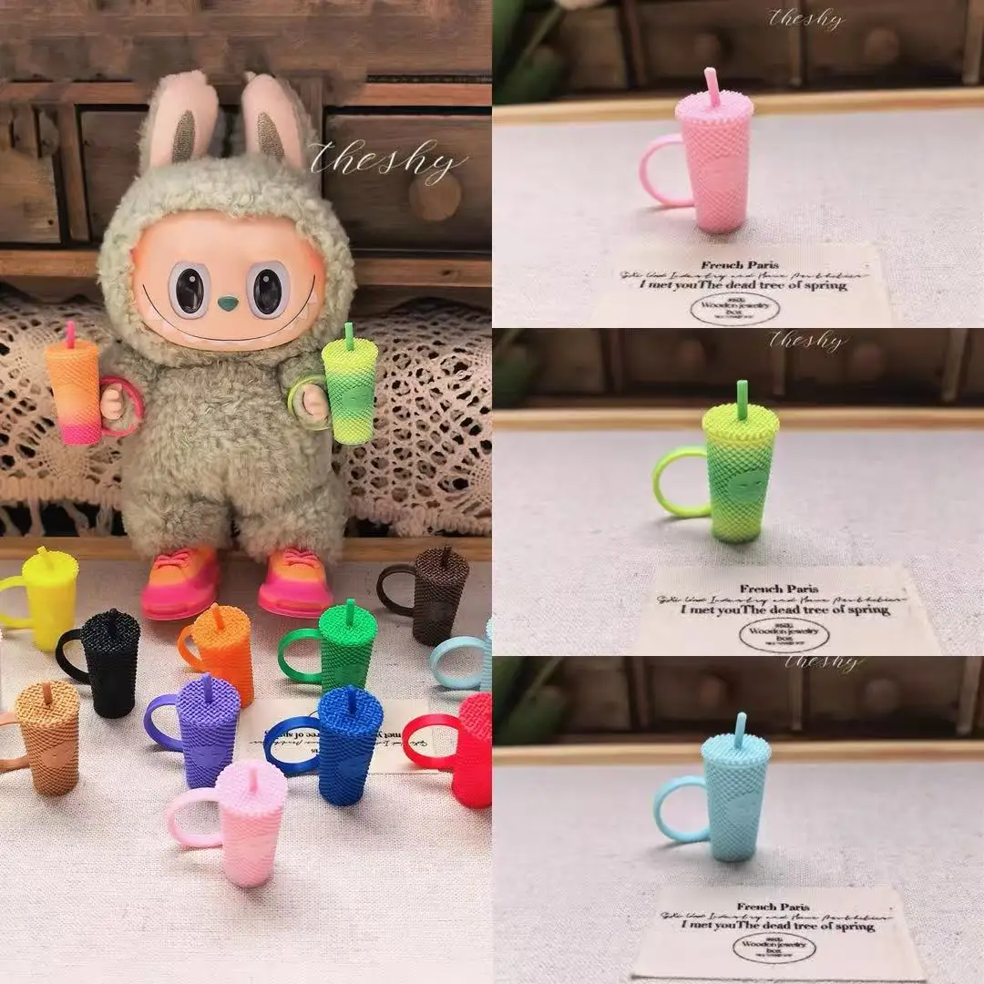 

Для/ткани, подвеска Labubu, фиксированный браслет, чашка для воды, одежда, аксессуары для украшения куклы Labubu в подарок