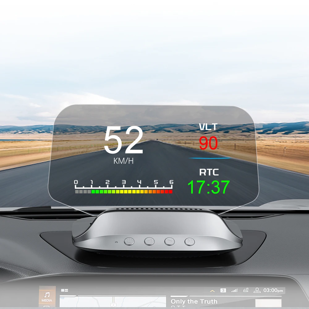 Универсальный автомобильный цифровой спидометр, проекционный дисплей C3 OBD2, HUD, зеркало, обновленное, дополнительная скорость, расход топлива, гарантия 2 года
