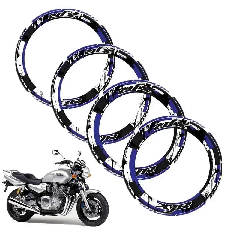 For YAMAHA XJR 1200 1300 XJR1200 XJR1300 Motorcycle Parts Contour Wheel Decoration Decal Sticker - 1 Motor