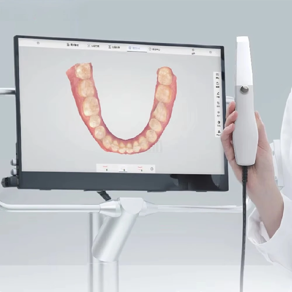 Panda P3 Intraoral 3D Scanner Lighten Dental Scanner Button Contral Motion Sensing 3D Digital Scanner for Clinic