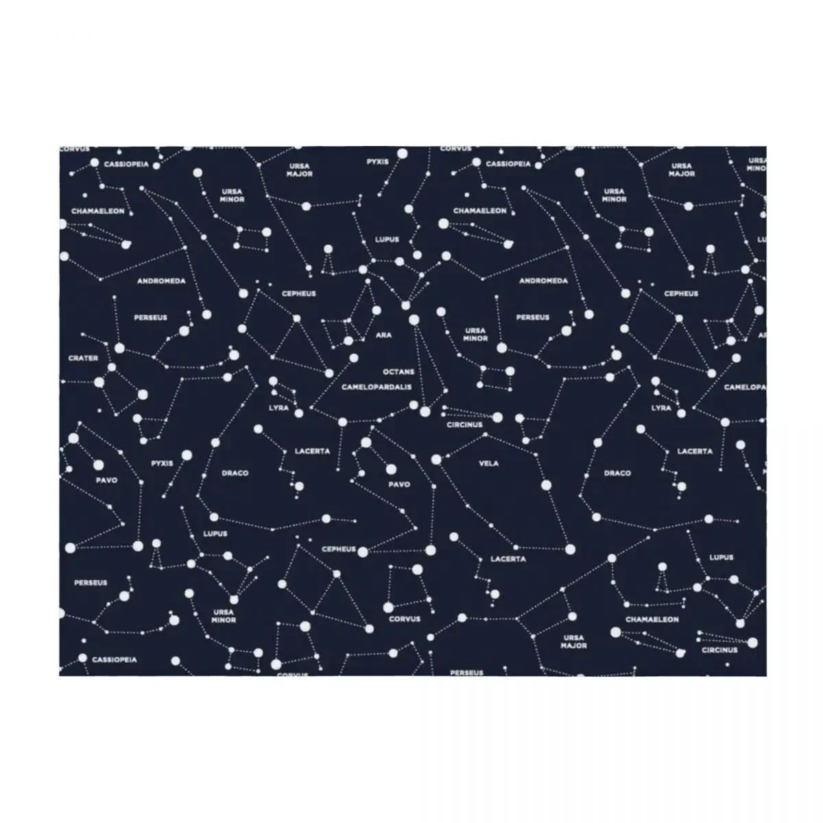 

Constellation Throw Blanket christmas decoration wednesday Hair Quilt Blankets