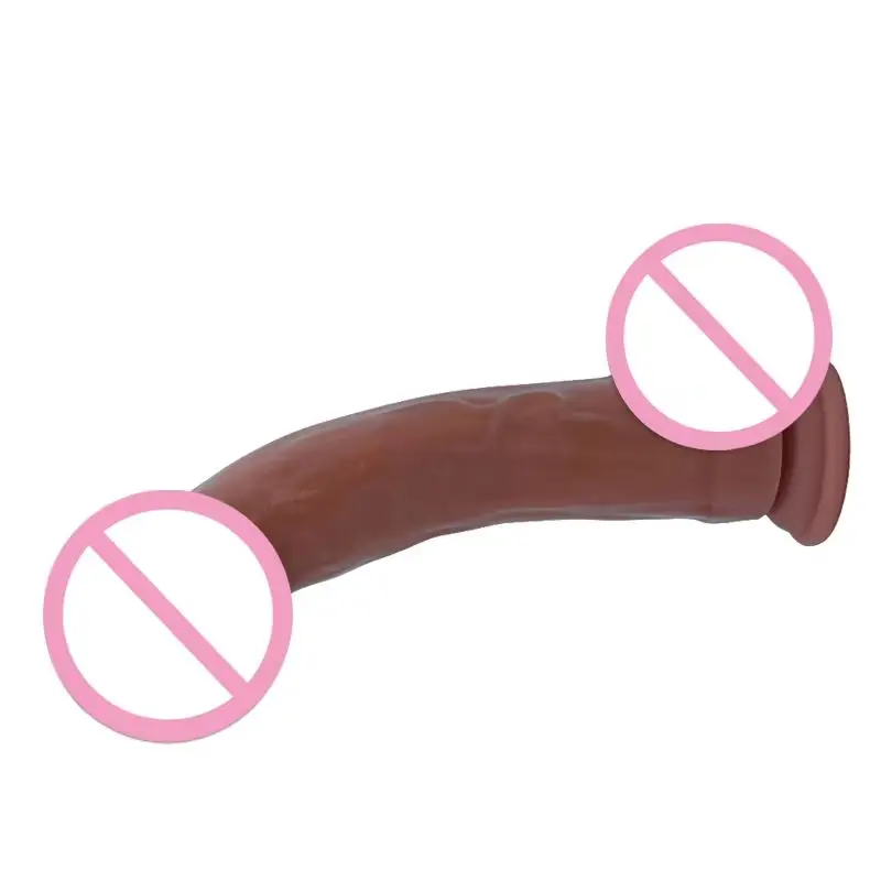 Realistic Dildo Sex Toy Male And Female Adult Fake Flexible G Spot Plug Anal Plug Vaginal Stimulation Fake Adult Couple Sex Toy