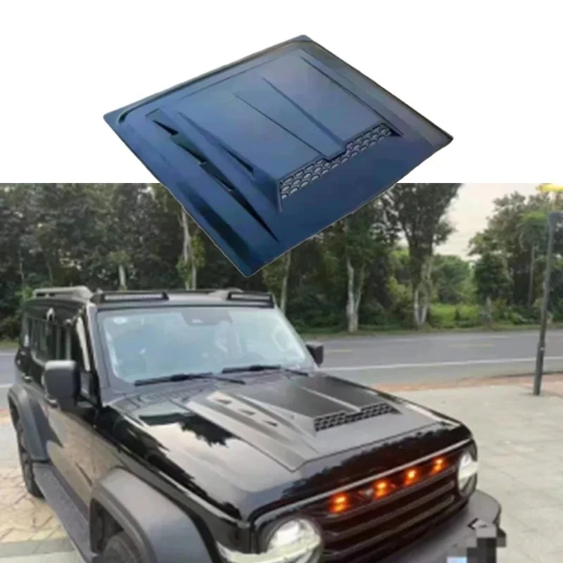 

Popular Wholesale Hood Black Engine Cover Abs Engine Bonnet Hood for 300