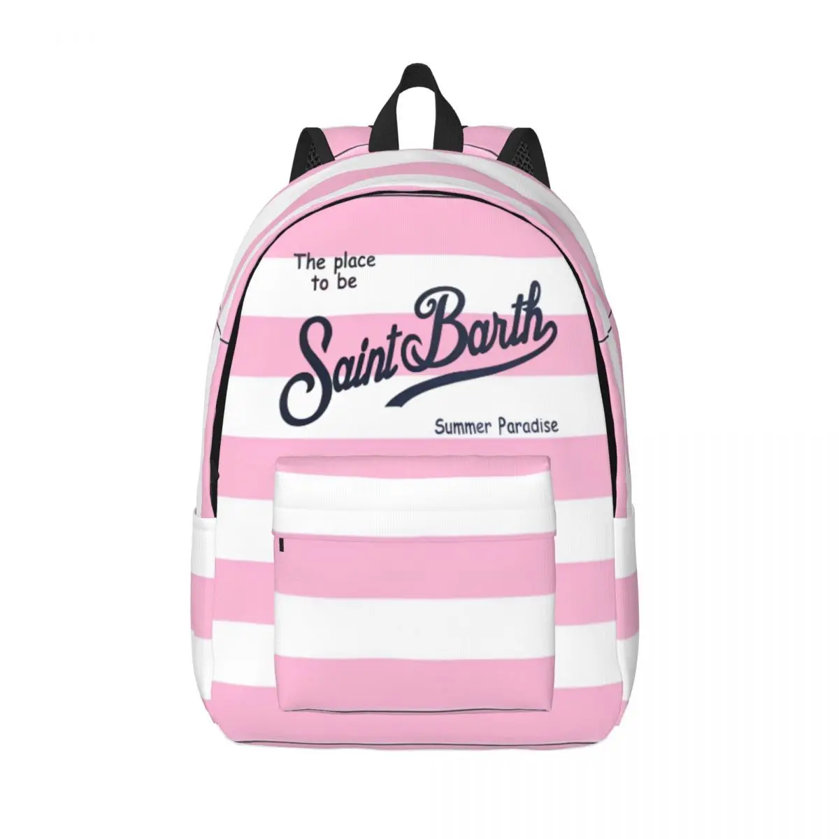 

The Place To Be SAINT BARTH Fashion Backpack Sports Student Hiking Travel Daypack for Men Women Laptop Shoulder Bag
