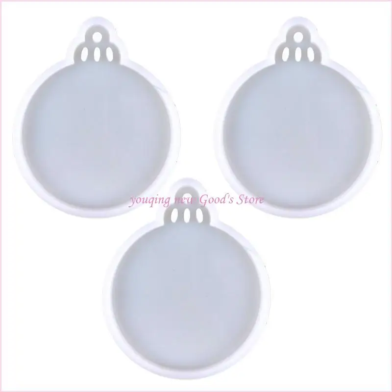 57QA شجرة عيد الميلاد الثلج قالب المفاتيح الايبوكسي الراتنج قالب Keychain بها بنفسك المفاتيح قلادة مجوهرات لهدايا حفلة عيد