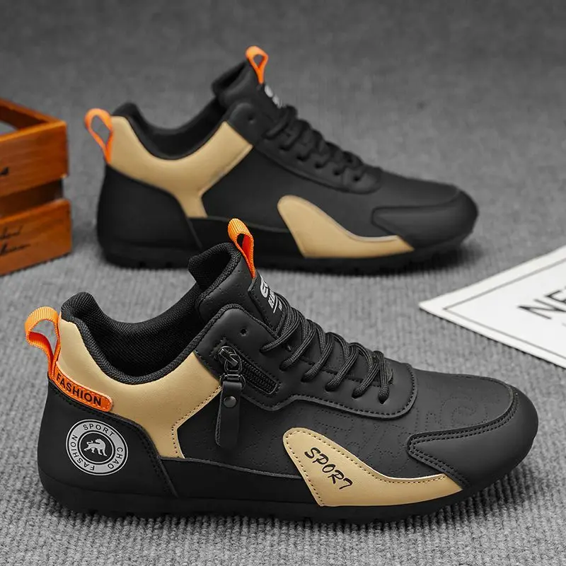 Casual Running Shoes for Men Soft Bottom Anti-Slip Fashionable Sports Sneakers Easy to Wear All Season round Outdoor Shoes
