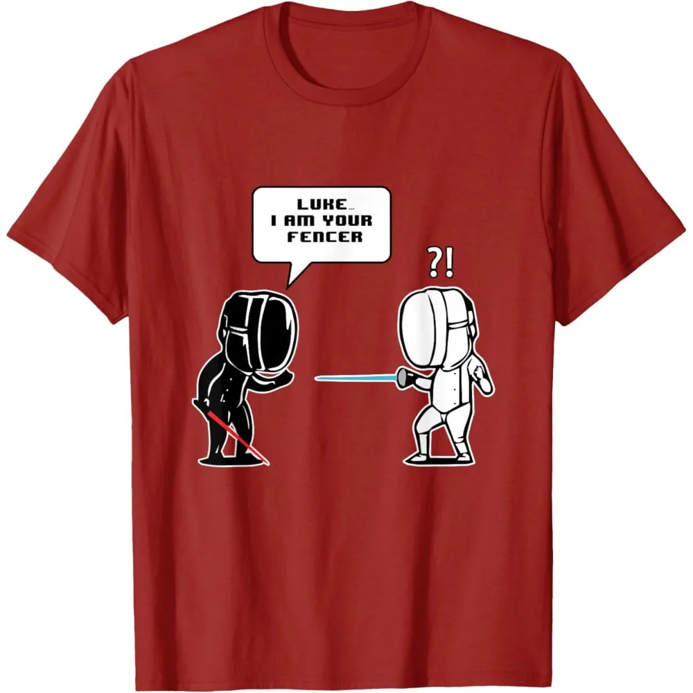 تي شيرت "Luke I Am Your Fencer" هدية سياج مضحكة