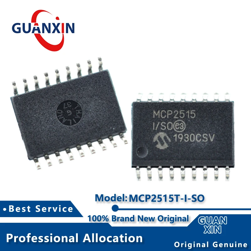 

100% New MCP2515T-I/SO MCP2515-I/SO Marking MCP2515-I/SO SOP18 MCP2515