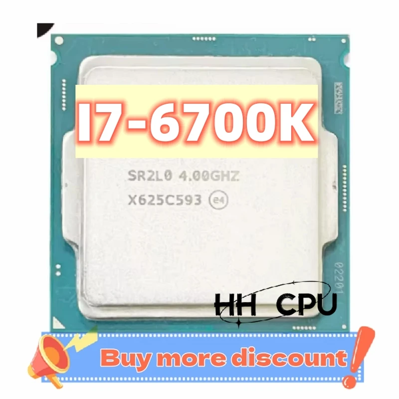 معالج وحدة المعالجة المركزية Core i7-6700k i7 6700K i7 6700 K 4.0 جيجا هرتز رباعي النواة ثماني الخيوط 91 وات LGA 1151