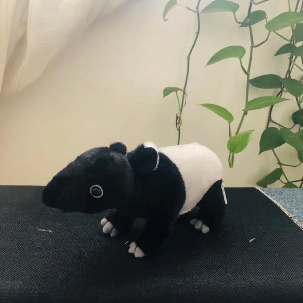 

small cute plush Malayan Tapir toy high quality stuffed doll gift about 23cm h2730