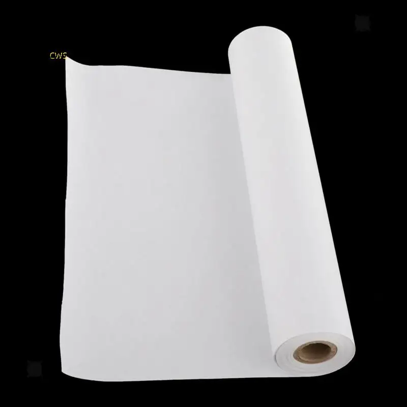 3X рулон белой бумаги для рисования, 10 м, рулонная бумага, пригодная для вторичной переработки, художественные принадлежности, высококачественная перерабатываемая бумага
