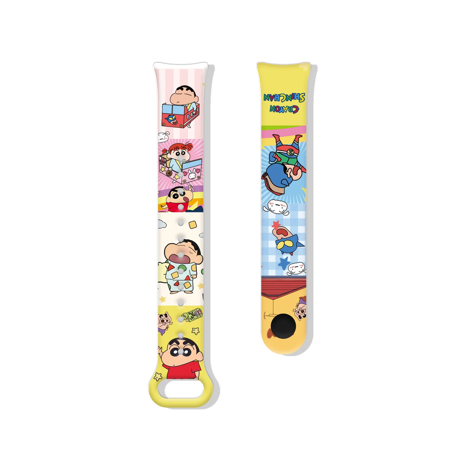 

Crayon Shin-chan Series Printed Wristband for Xiaomi Mi Band 10 Wrist Strap Replaceable Bracelet for Mi Band 9 8 Smart Watchband