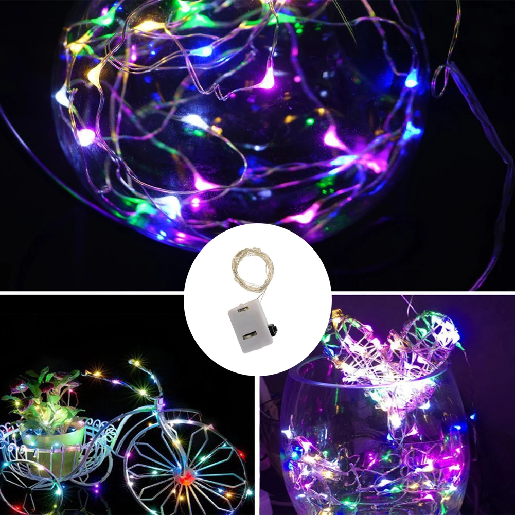 12PCS LED String Lights with 3 - огляд і ціна Led Fairy String Lights