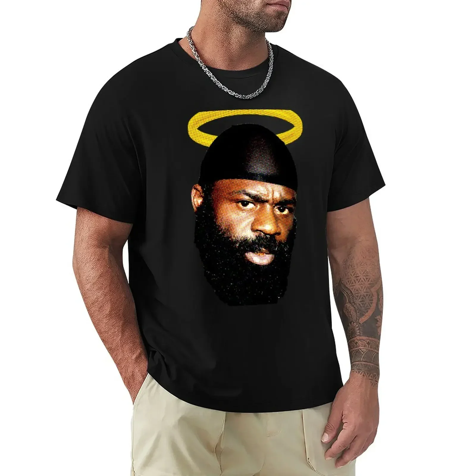 RIP KIMBO SLICE Classic new edition Men's t shirts Hot Sale Crewneck Round Neck Short Sleeve Short Sleeve printing Cartoon