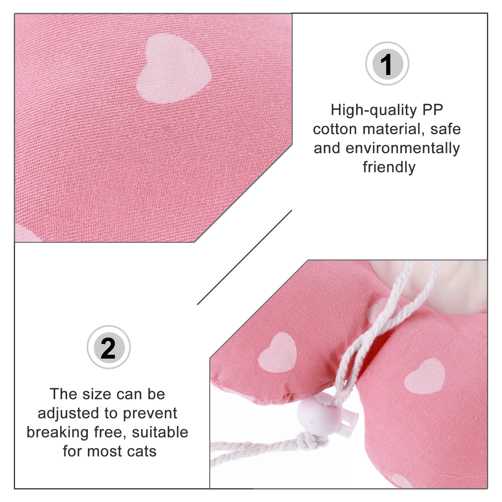 

Anti Bite Collar Kitten Collars Cat Surgery Puppy Pet Recovery Cone Elizabethan Cotton