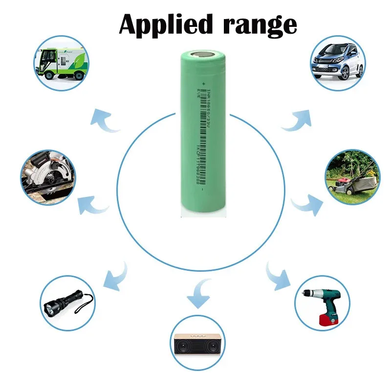 Original EVE 33V INR 18650 Battery 3100mAh Capacity 3.6V Rechargeable Lithium-ion Batteries For Battery Pack Robot Electric Tool