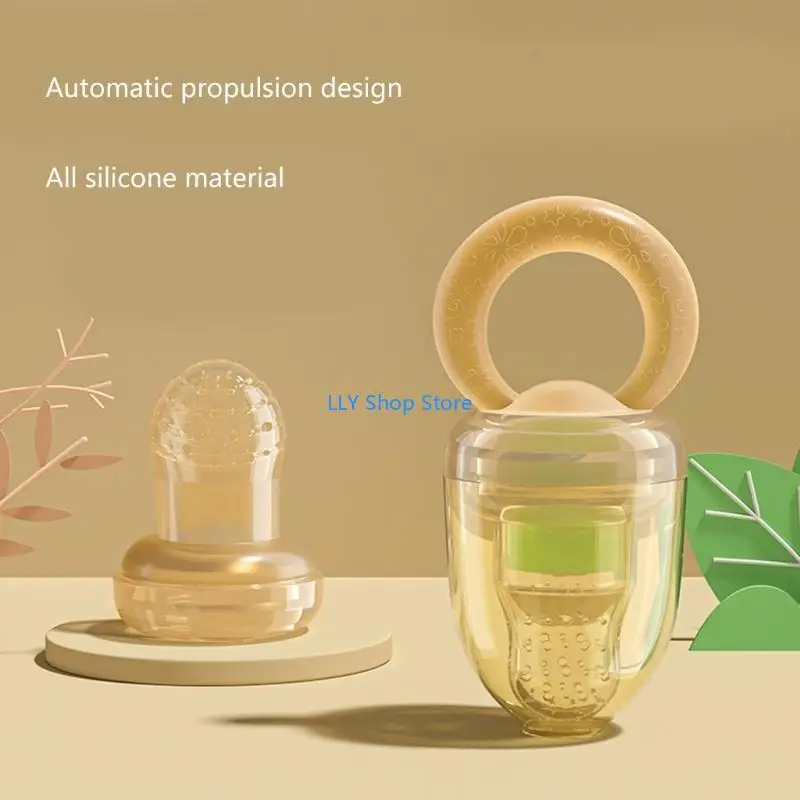 

T8UD Baby Dummy Pacifier Fruit Feeder Feeding Nipple Weaning Teething Nipple Teat Pacifier Teether Soother Gift