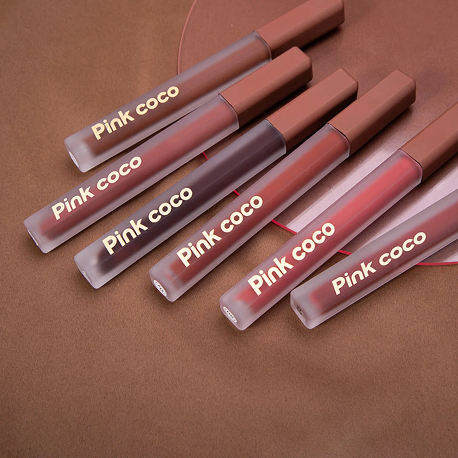 Smooth Matte Mud Soft Color Lipstick Moisturizing Full Coverage Revitalizing Lipstick for Daily Makeup Everyday Use