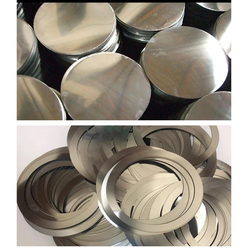 Round Stainless Steel Disc Blank Plate Multiple Diameter 50mm 80mm 100mm 120mm 150mm 180mm 200mm 250mm 300mm
