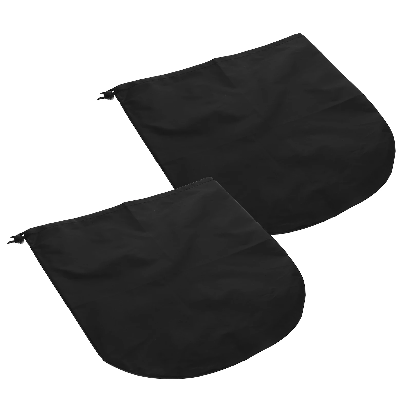 

2pcs Car Rearview Cover Weatherproof Dustproof Oxford Cloth Silver Coated Easy Install Gift Decor Mirror for Side