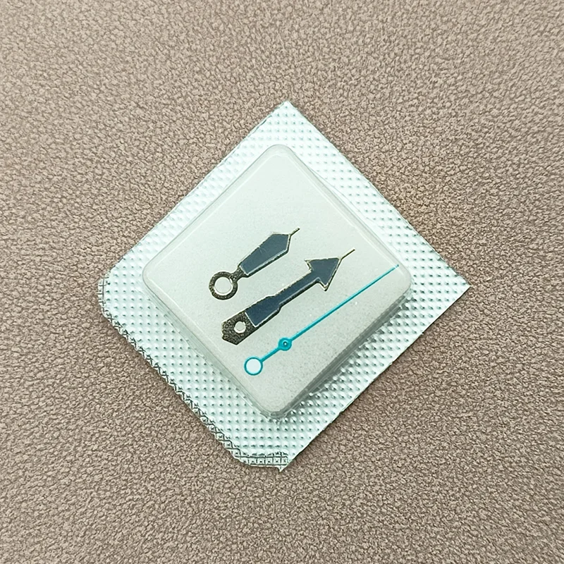 Wskazówki zegarka zielone świecące 9*13*13mm pasują do mechanizmów 4R35 4R36 7S26 do SKX007 SKX009 SRPD Wskazówki zegarkowe Części zamienne do tuningu