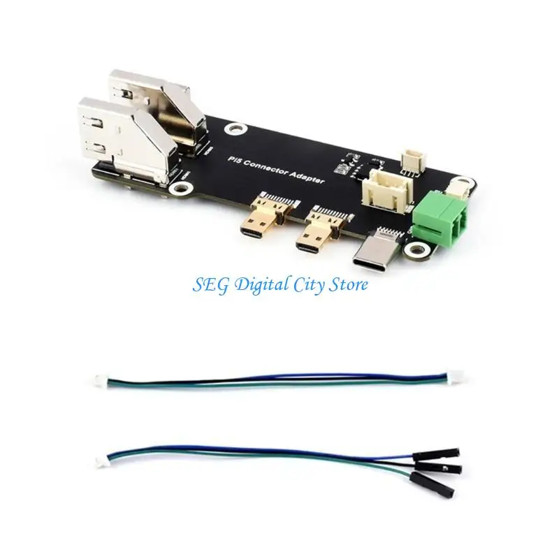U75B-Adapterplatine, multifunktional, anwendbar für RPi5/4B Video- und Höradapter