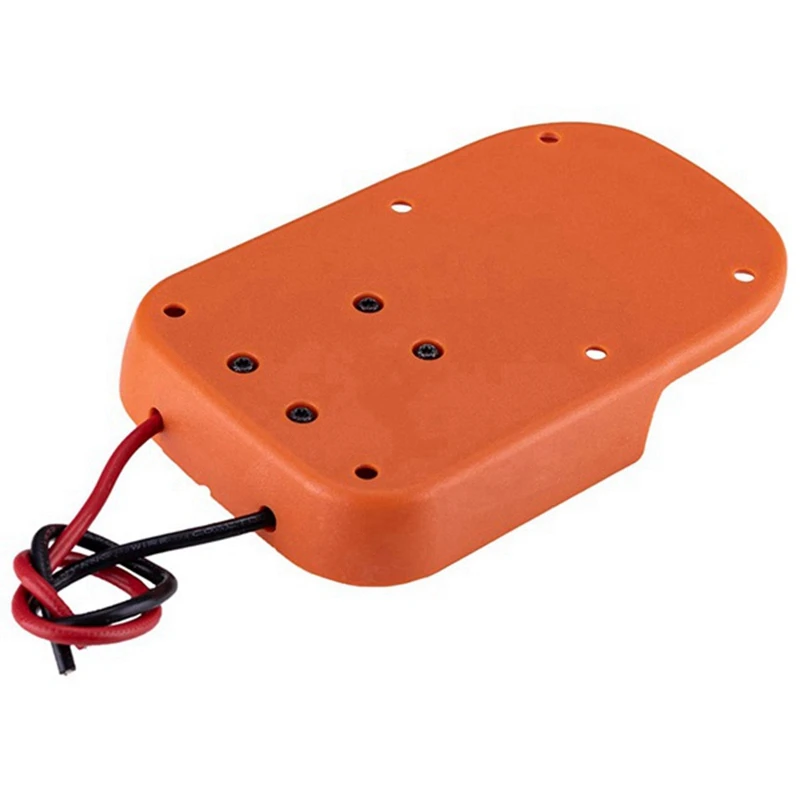 2pc para rodas elétricas adaptador para ridgid aeg 18v hyper li-ion bateria doca conector de alimentação rígido calibre 12 robótica