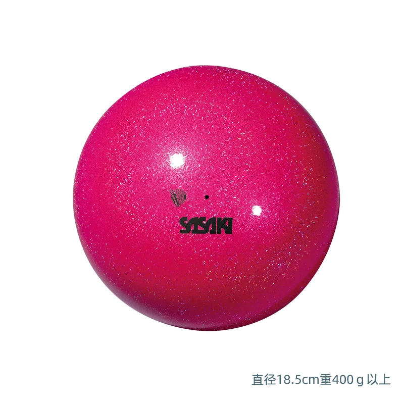 SASAKI 18,5cm Rhythmische Gymnastikball für Stabilität Hochelastisches Turngerät Trainingsausrüstung Original Übungsball – Detail 1