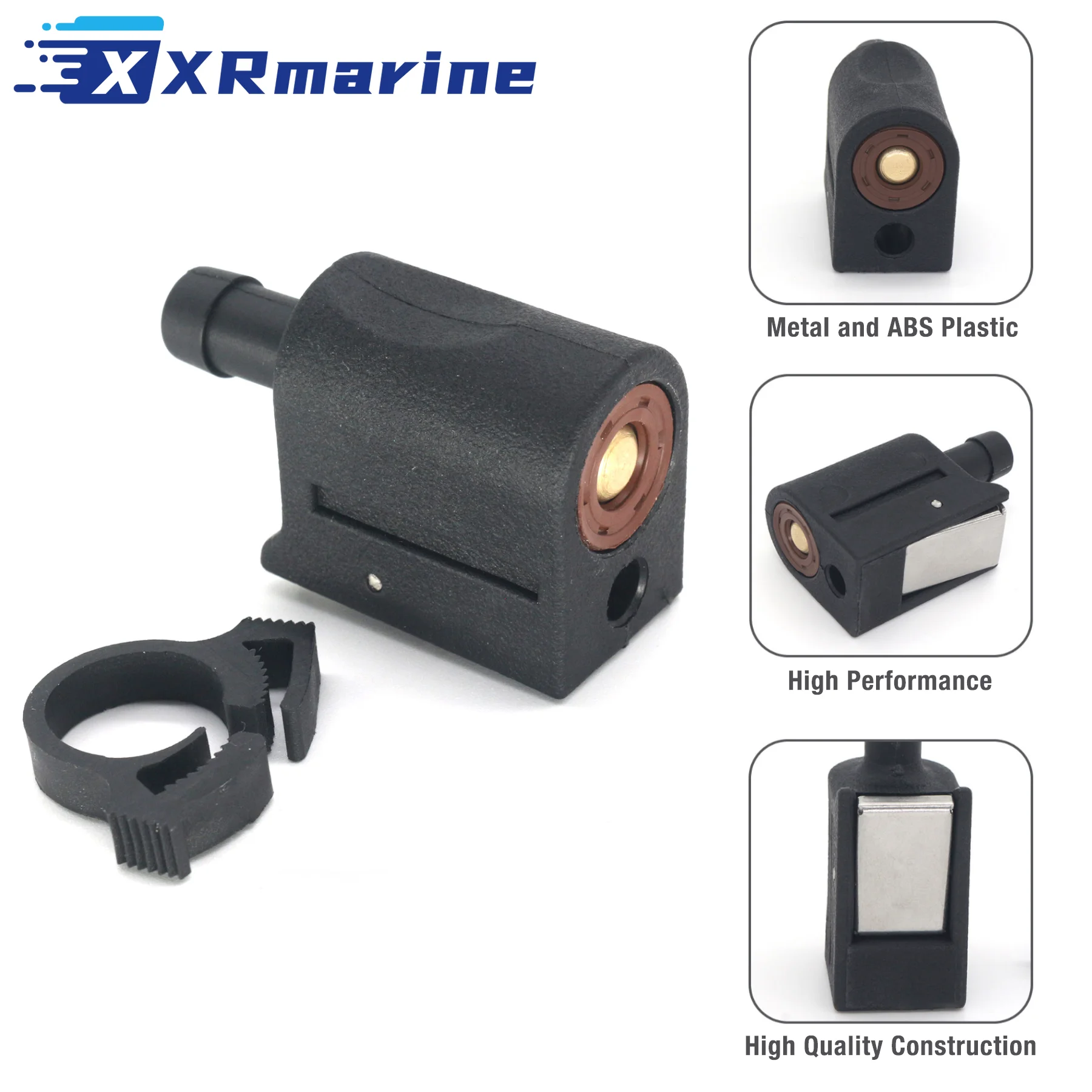 Quick Female Fuel Line Connector for Mercury MerCruiser Outboard Motor Engine Tank End 5/16