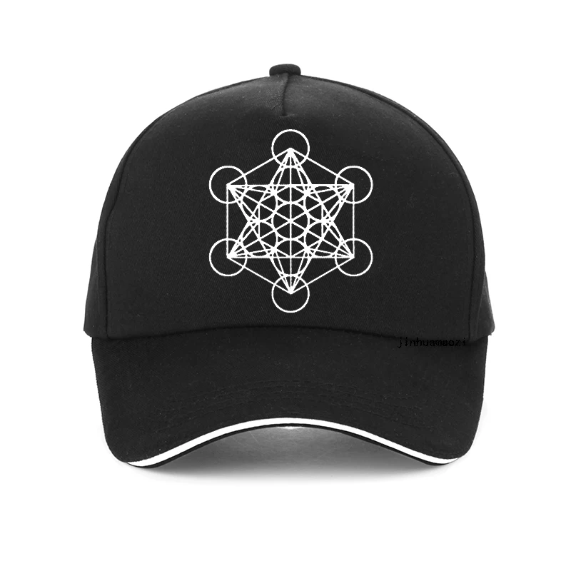 

Angel Seal Archangel Metatron Cube printing Baseball Cap Women Men Sacred Geometry Amulet Religious Spiritual Unisex hat Garros