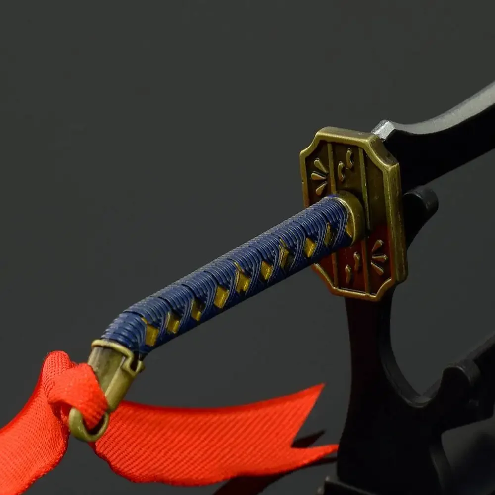 26cm Katen Kyokotsu Blade Bleach armas Kyoraku Shunsui periférico de animé Metal samurái moda exquisita figura de colección de espada