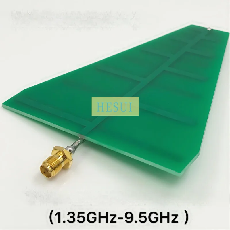 UWB ultra-wideband log-periodic antenna 1.35GHz--9.5GHz