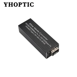 Mini PoE Gigabit SFP Media Converter 1000M Ethernet to SFP Fiber Optic Network 5V DC Type-C Input