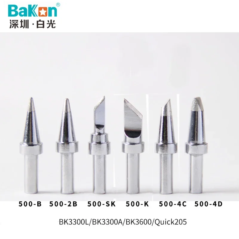 Bakon 200M Lead Free Soldering Iron tips For Bakon 1000 3500 3200 Q Replacement