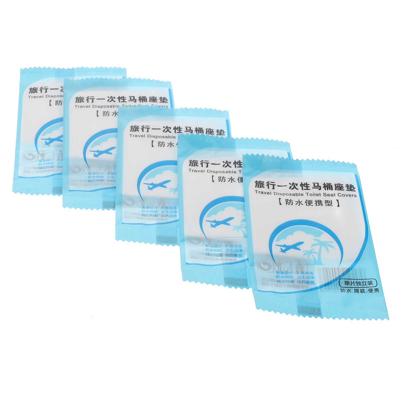 

50pcs Disposable Covers Thick Waterproof Padded Seat Mats Travel Hotel Home Use Individually Packaged Strong Tear