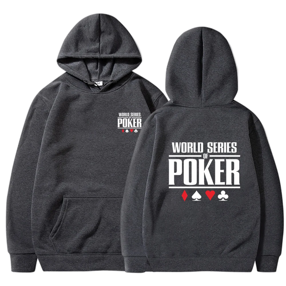 سلسلة عالم البوكر البلوز الرجال بارد البلوز بوكر رقائق هوديس للجنسين ملابس الشارع الشهير #3