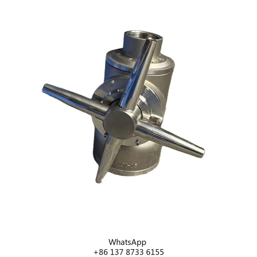 High Pressure 360 Degree Rotating Stainless Steel Tank Cleaning Nozzle For Large Tank Or Marine Industry