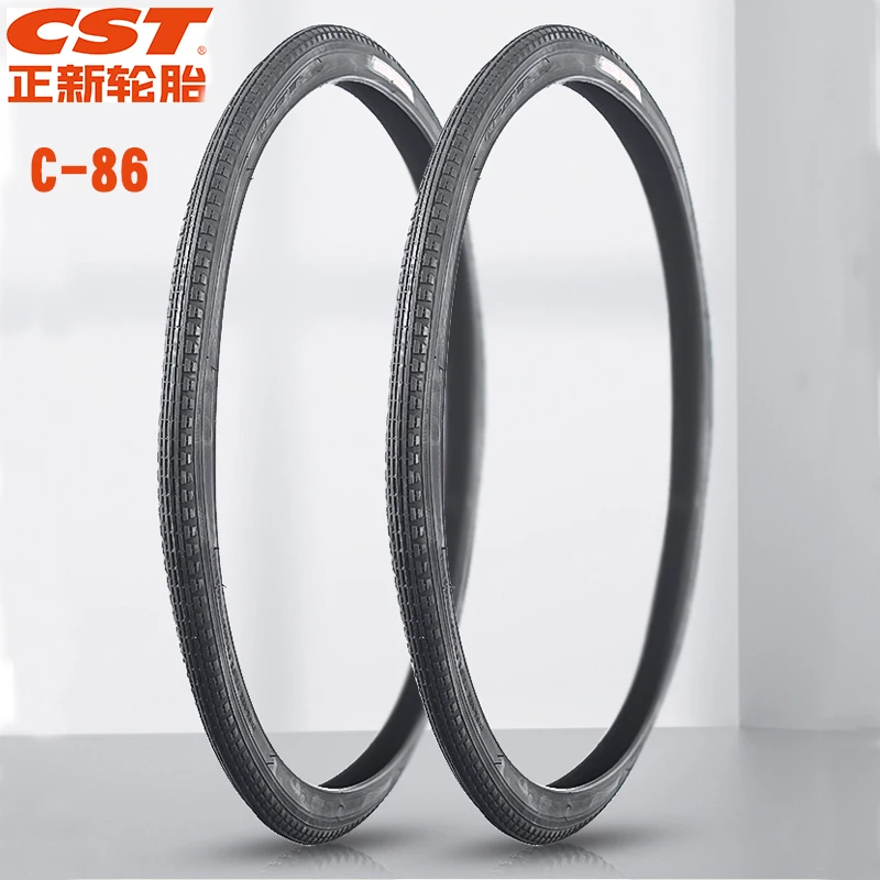 Cst-Ultra Light Wear Resistance Bicycle Tires, Cross-Country Road Cycling Bike Tire, 22x1, 3/8, 37-501, C-86