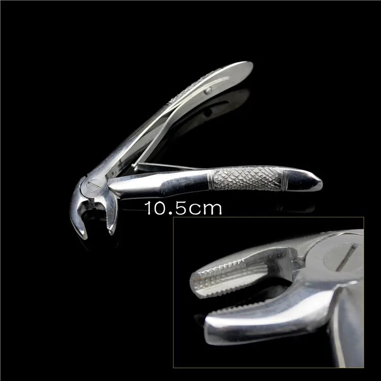 7pcs Dental Children Tooth Forceps Stainless Steel Extracting Pliers Set Dentist Surgical Clinic Tools With Kit Oral Teeth Care image 3
