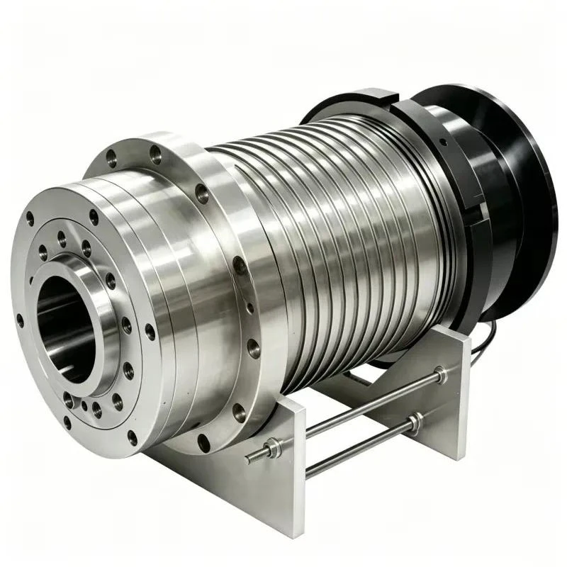 2026A2-8 60KW Permanent Magnet Synchronous Lathe Spindle High Power CNC Turning Electric Spindle Motor